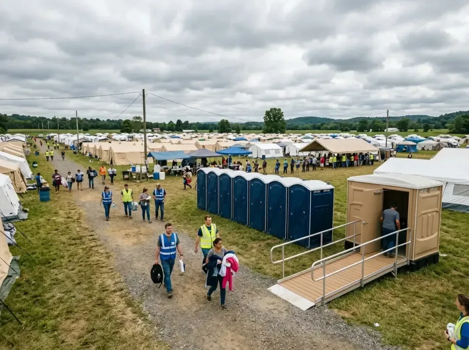 disaster-relief-camp-restrooms-010 — frequently asked questions, Dumpster & Portable Bathrooms Rental in Northlake, IL